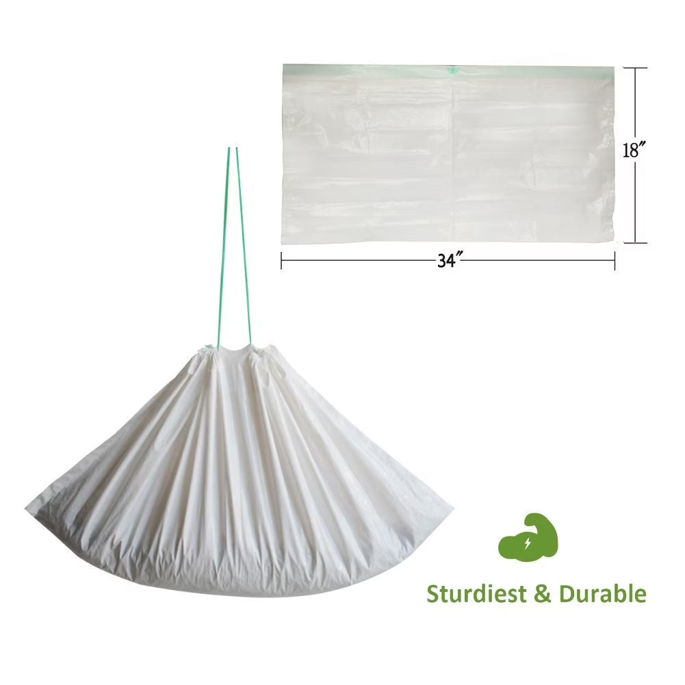 Cat Litter Box Liners, Drawstring Litter Liner Bag, Extra Large, 2 Pack