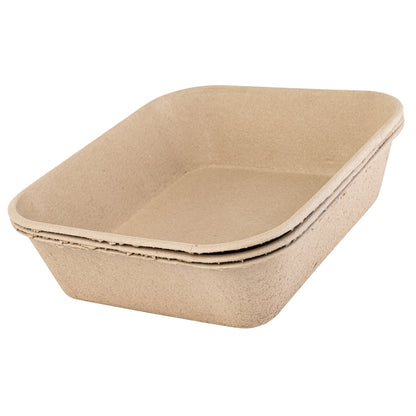 Eco-Friendly Disposable Litter Box Jumbo for Cats (Pack of 6)