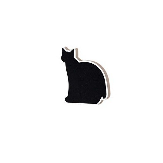 Black Cat Silhouette Magnet