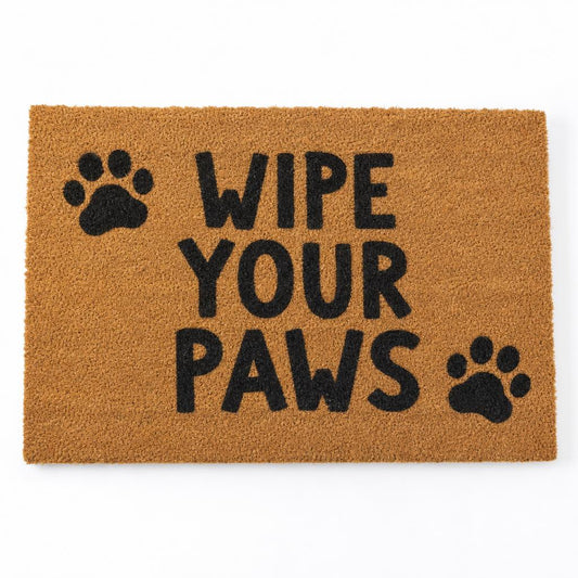 Wipe Your Paws Cat Doormat